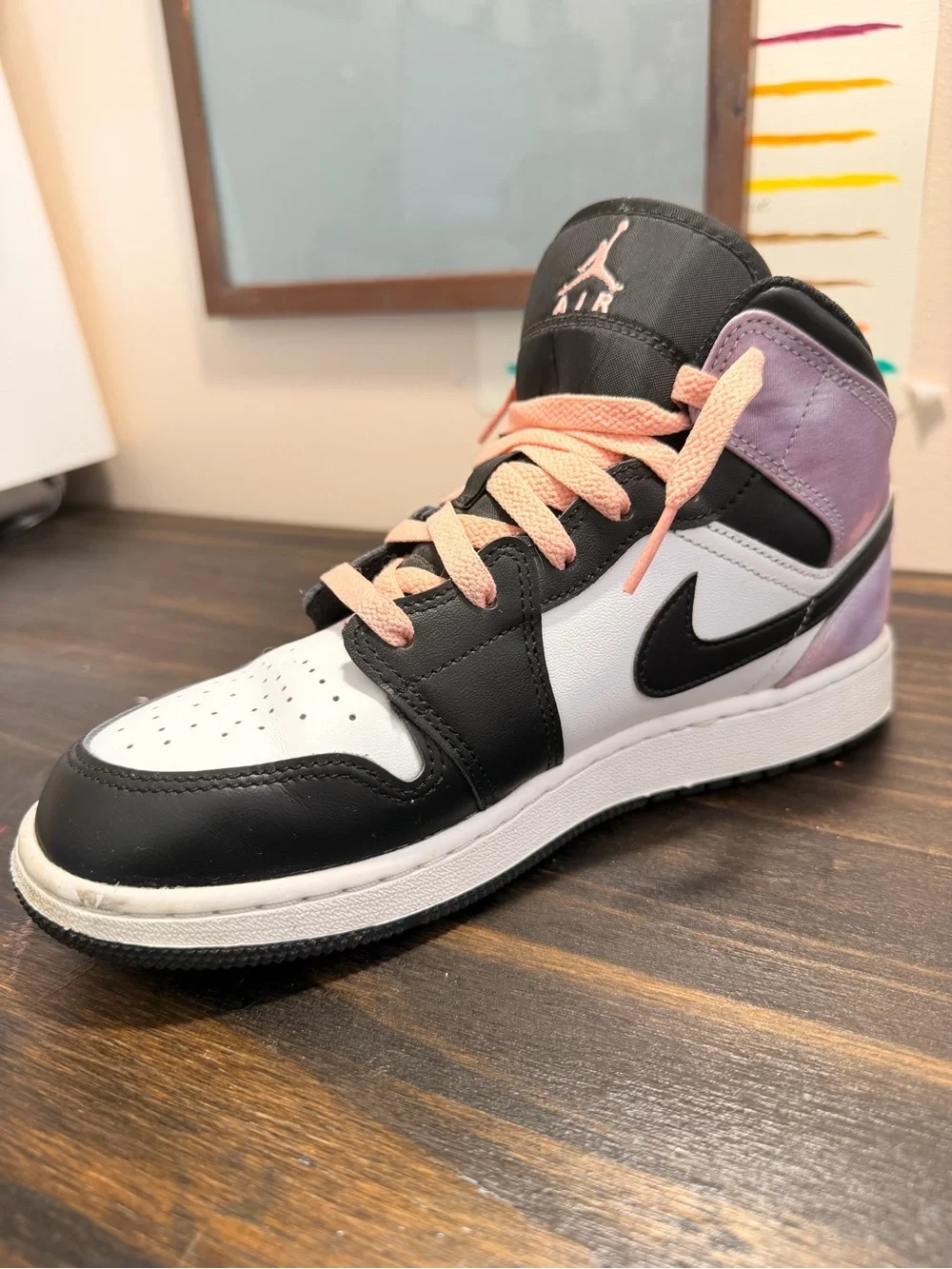 AJ1 Air Jordan 1 Mid Zen Master Size 8 Women 6.5Y